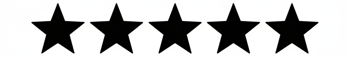 5 star black