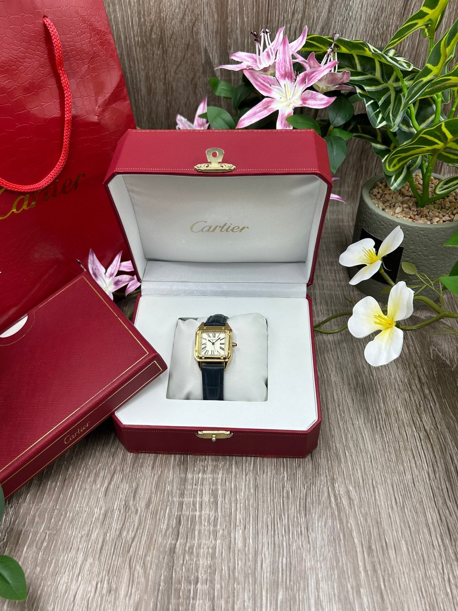 CRT Santos bleu - MK WATCHES