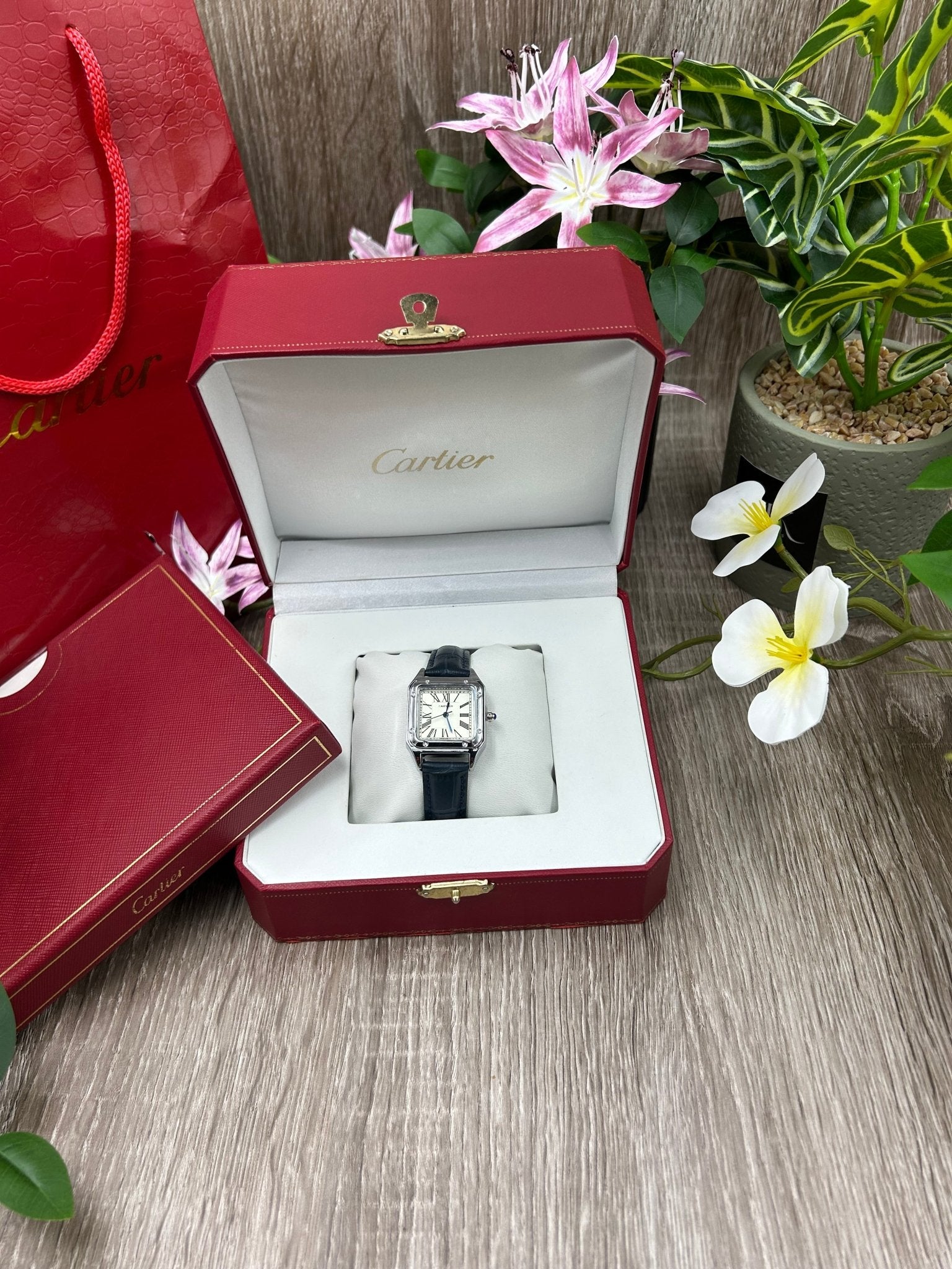 CRT Santos bleu - MK WATCHES