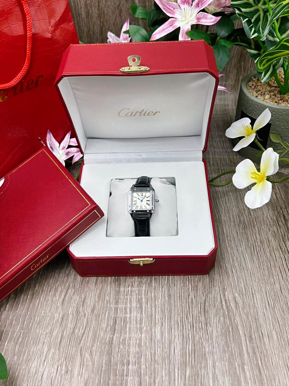 CRT Santos noir - MK WATCHES