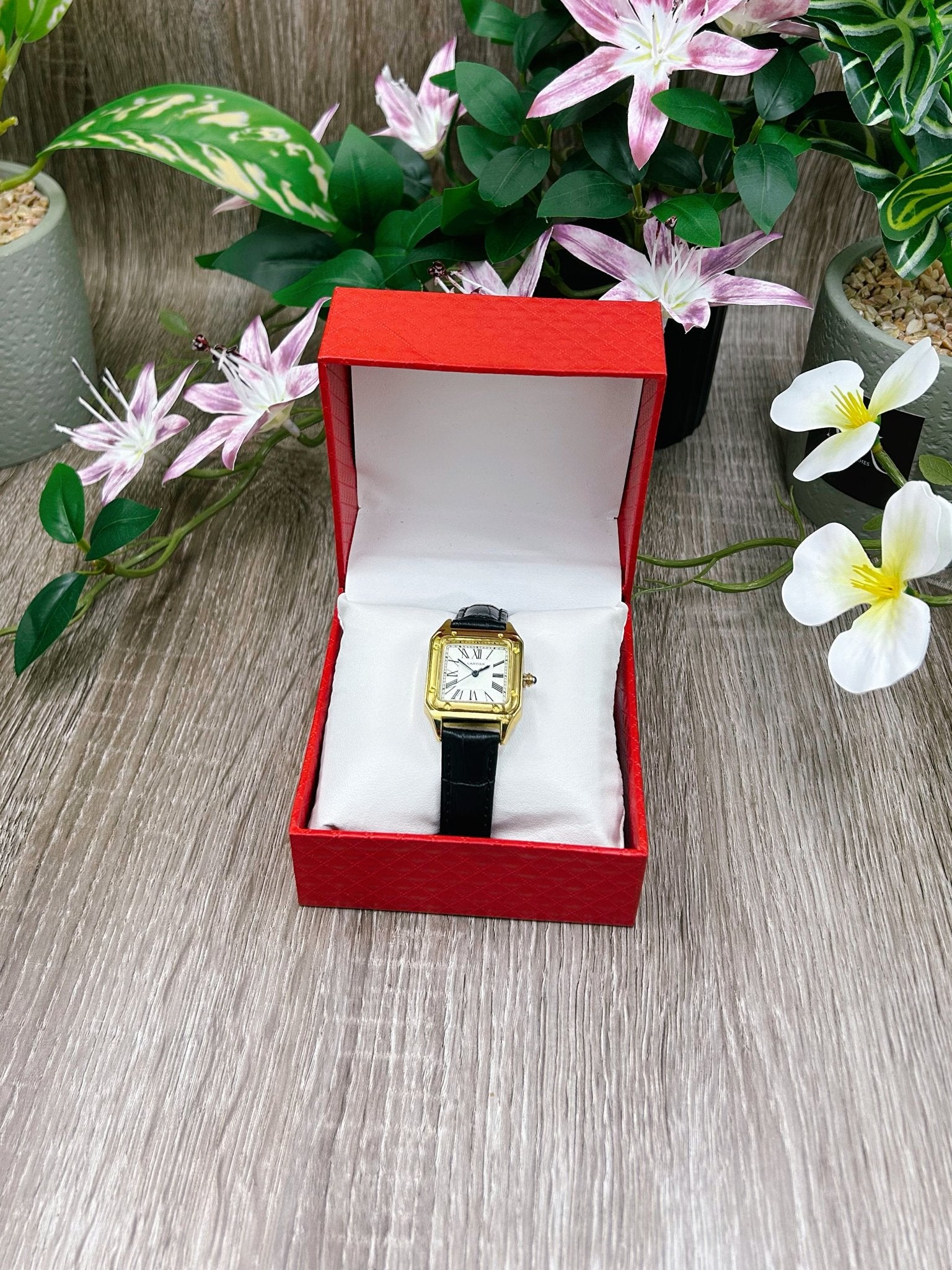 CRT Santos noir - MK WATCHES